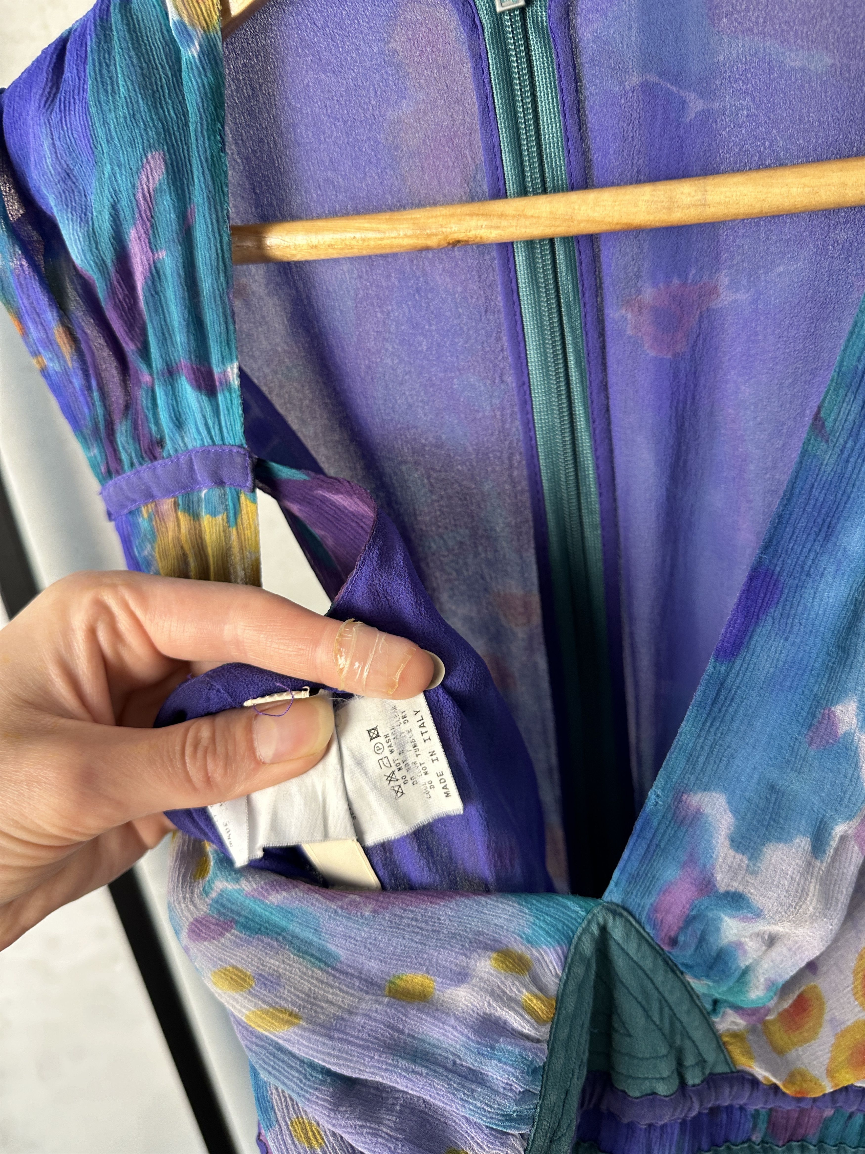 Etro Etro 00s Silk Summer Dress Size M / US 6-8 / IT 42-44 - 9 Thumbnail