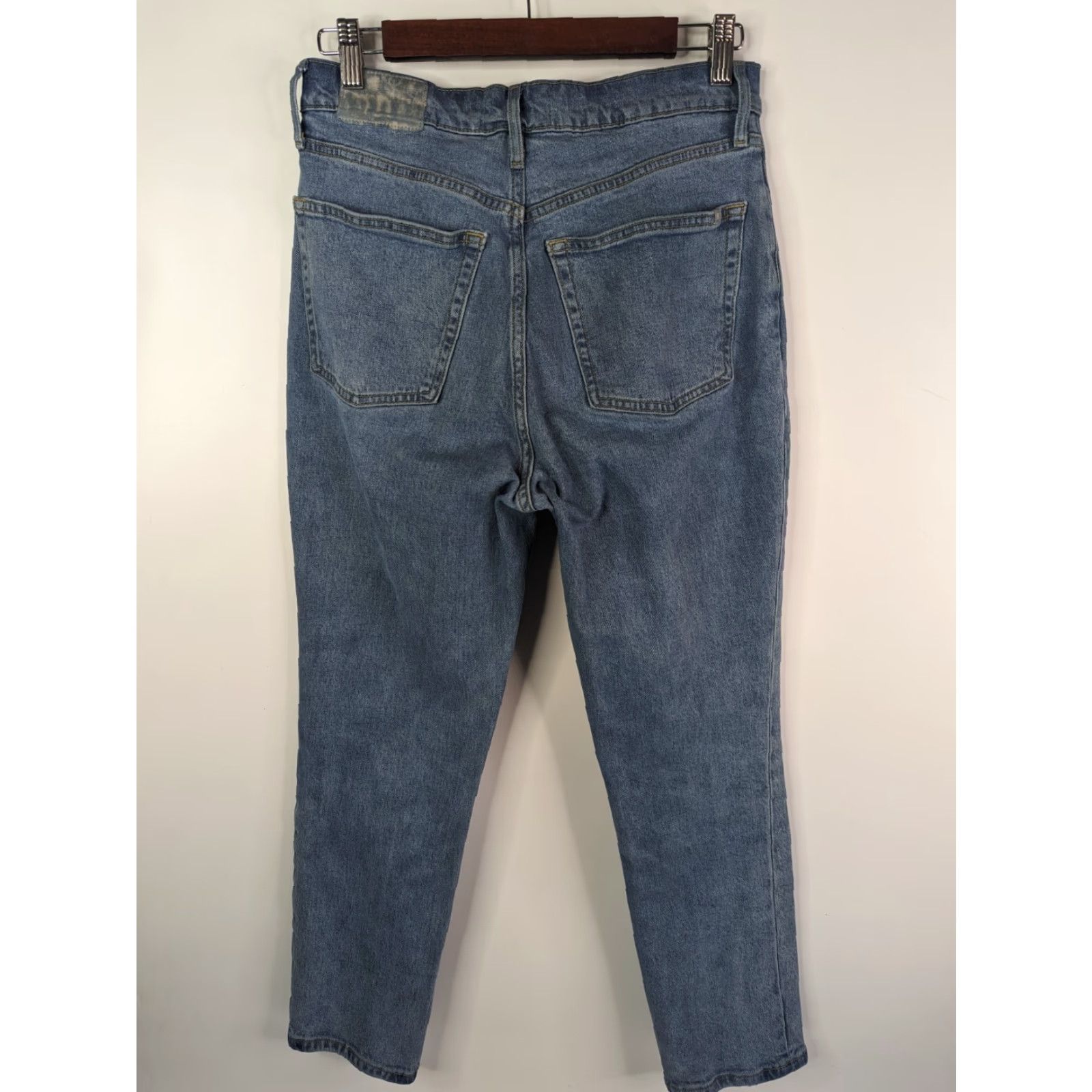 Everlane Everlane The Original Cheeky Jean Crop Size 27 Organic Cotton Stretch Blue Cropped Jeans Women 27 Cotton Jeans Size 27" / US 4 / IT 40 - 4 Thumbnail