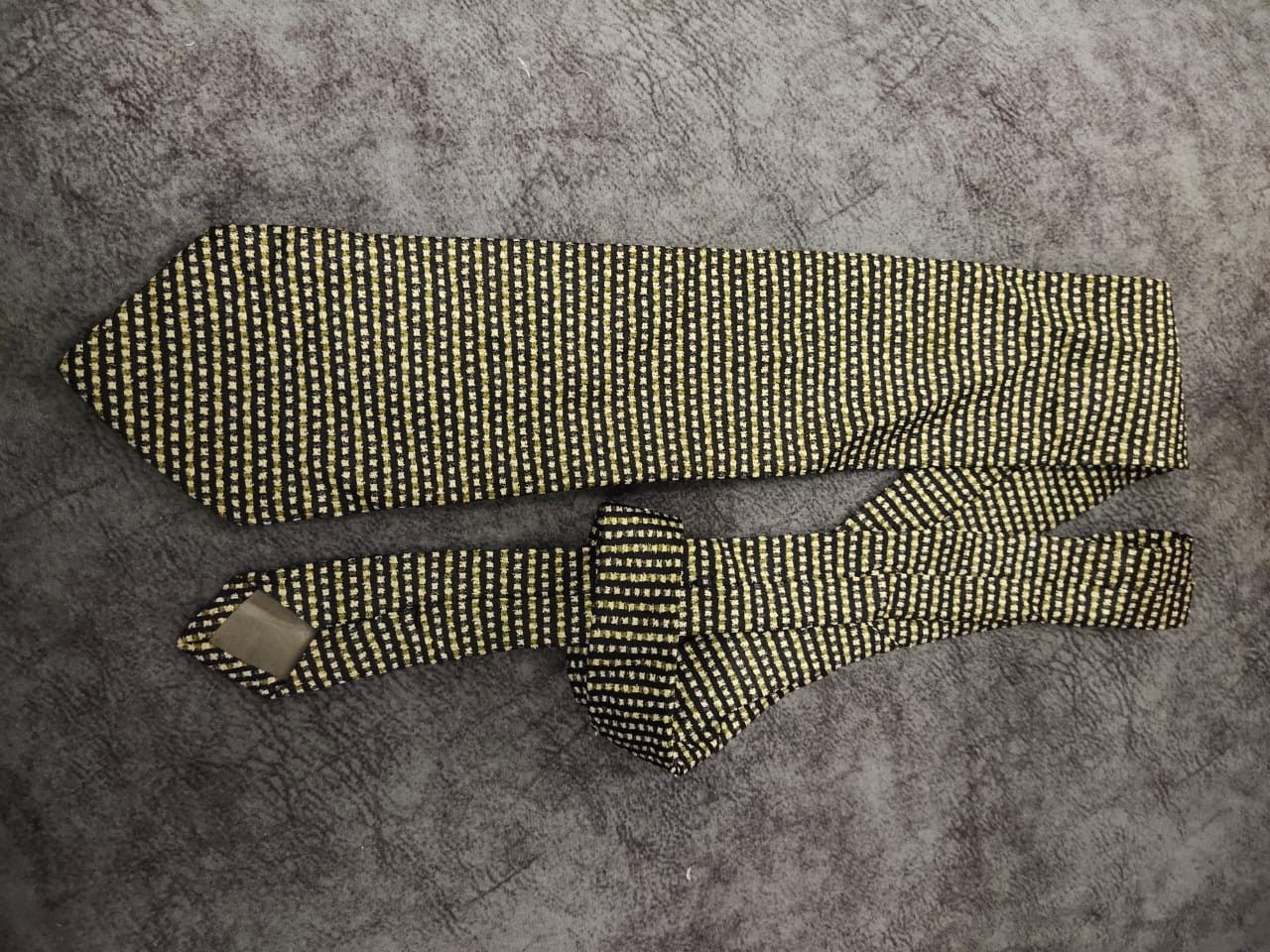 Issey Miyake Vintage Issey Miyake Nice design Neck tie Size ONE SIZE - 2 Thumbnail
