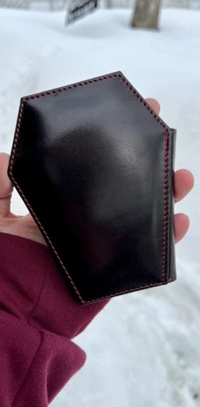 Japanese Brand × The Unbranded Brand Coffin Design Wallet Size ONE SIZE - 1 Thumbnail