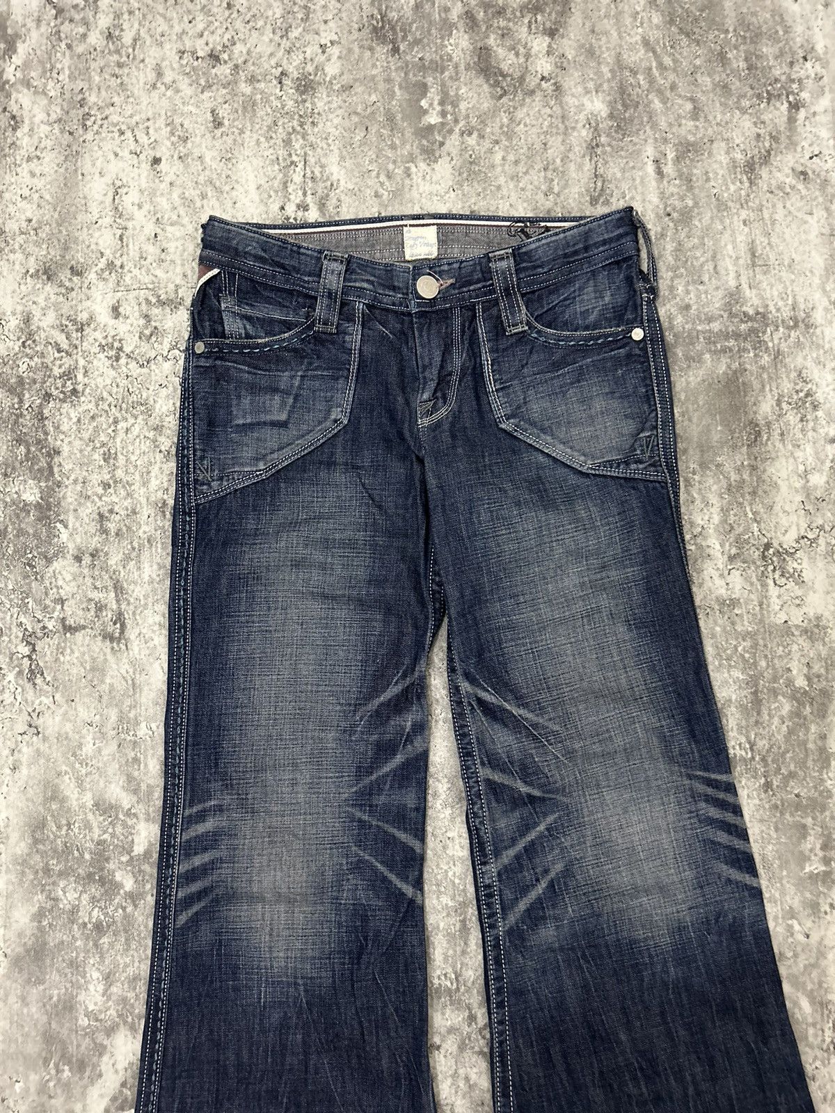 Tornado Mart Vintage Japanese Brappers Flare Jeans Size 28" / US 6 / IT 42 - 5 Thumbnail