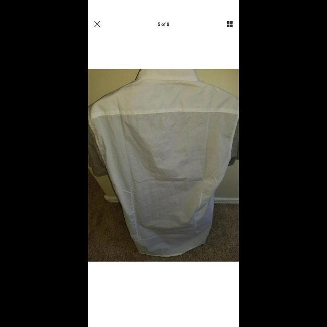 Designer Kenneth Cole Reaction Short Sleeve Pleather Size US L / EU 52-54 / 3 - 5 Thumbnail
