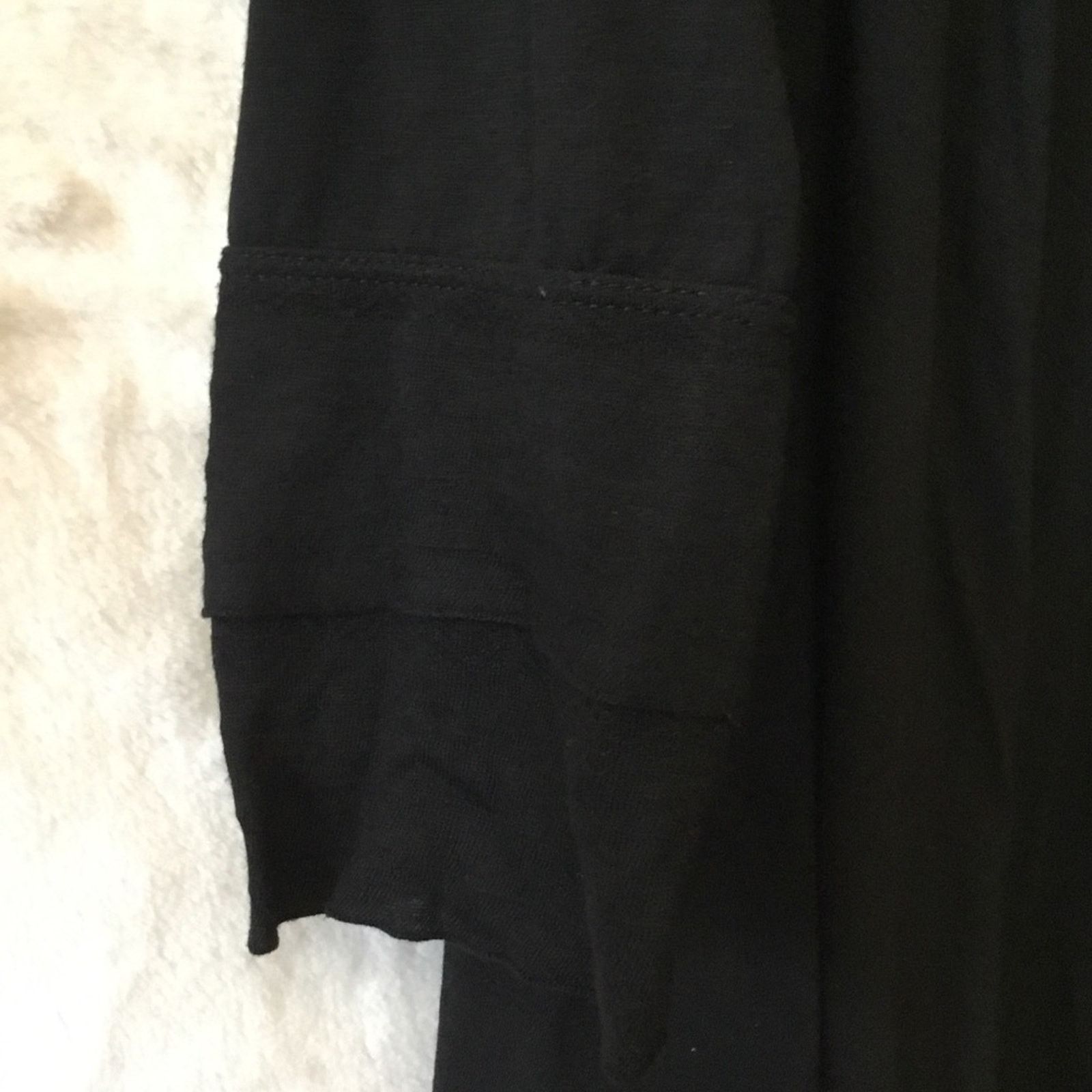 Other Max Studio Black Open-Front Cardigan Size S / US 4 / IT 40 - 4 Thumbnail