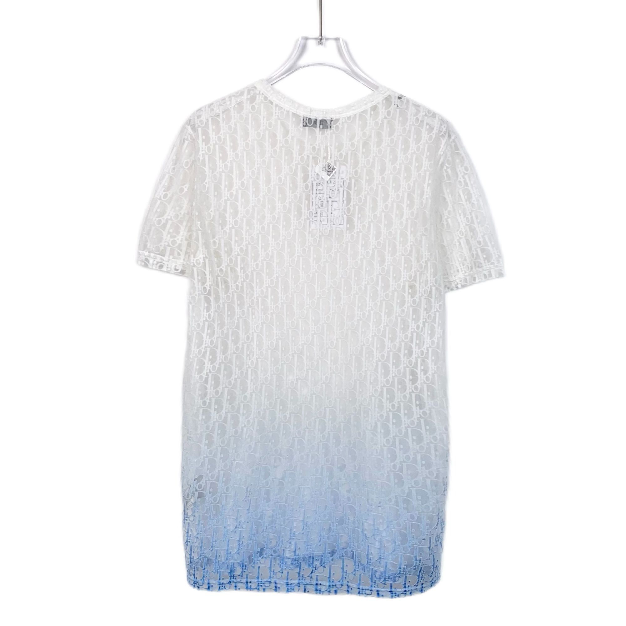 Dior Dior Gradient Logo Print Round Neck T-Shirt (Size S) Size US S / EU 44-46 / 1 - 8 Thumbnail