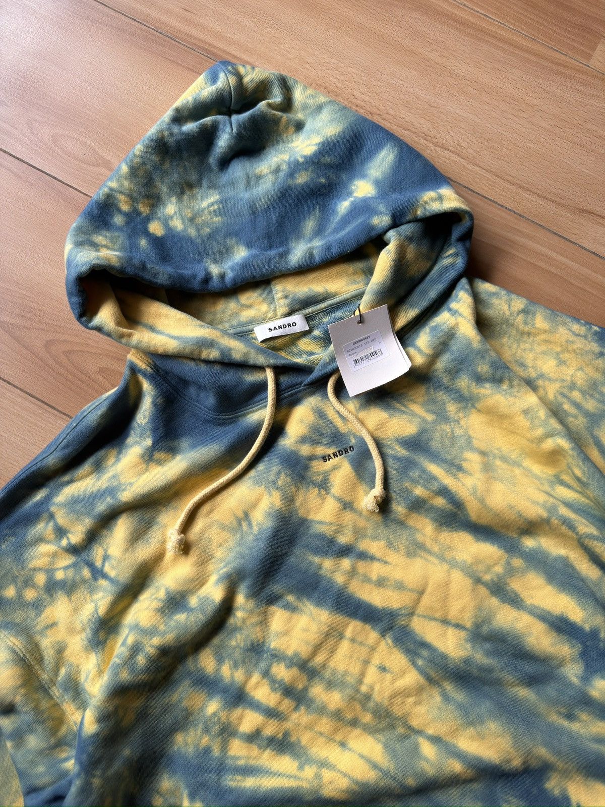 Sandro SANDRO TIE DIE new hoodie Size US M / EU 48-50 / 2 - 2 Thumbnail