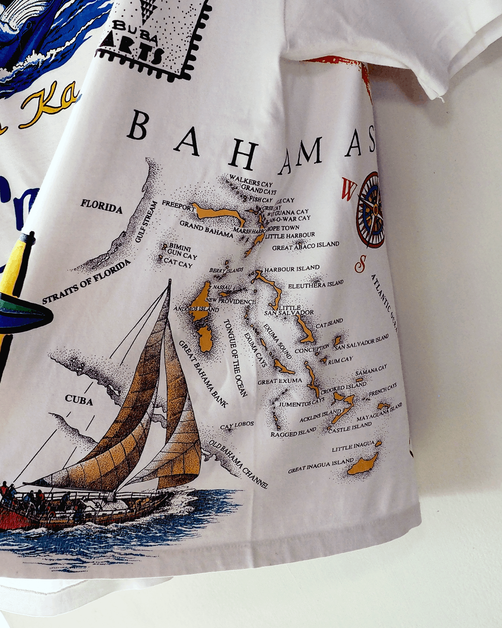 Vintage Vintage 1990s Hawaii Themed Test Print Shirt XL Size US XL / EU 56 / 4 - 7 Thumbnail