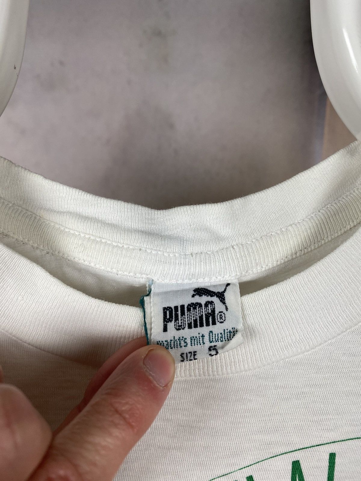 Puma 🕊️Vintage 1988 T-Shirt Puma International Sports Game Tee🕊️ Size US S / EU 44-46 / 1 - 11 Thumbnail