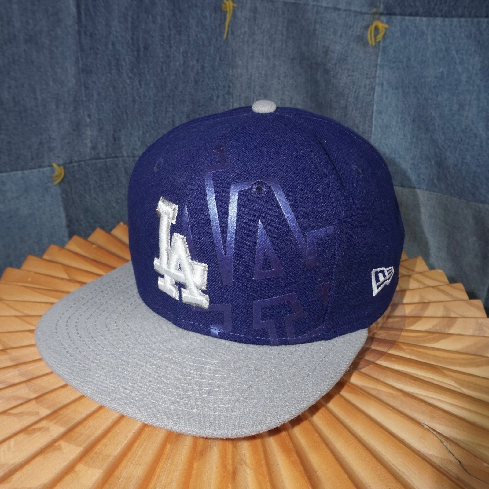 New Era OSFA- Vintage Y2K Los Angeles Dodgers embroider big logo hat Size ONE SIZE - 2 Thumbnail
