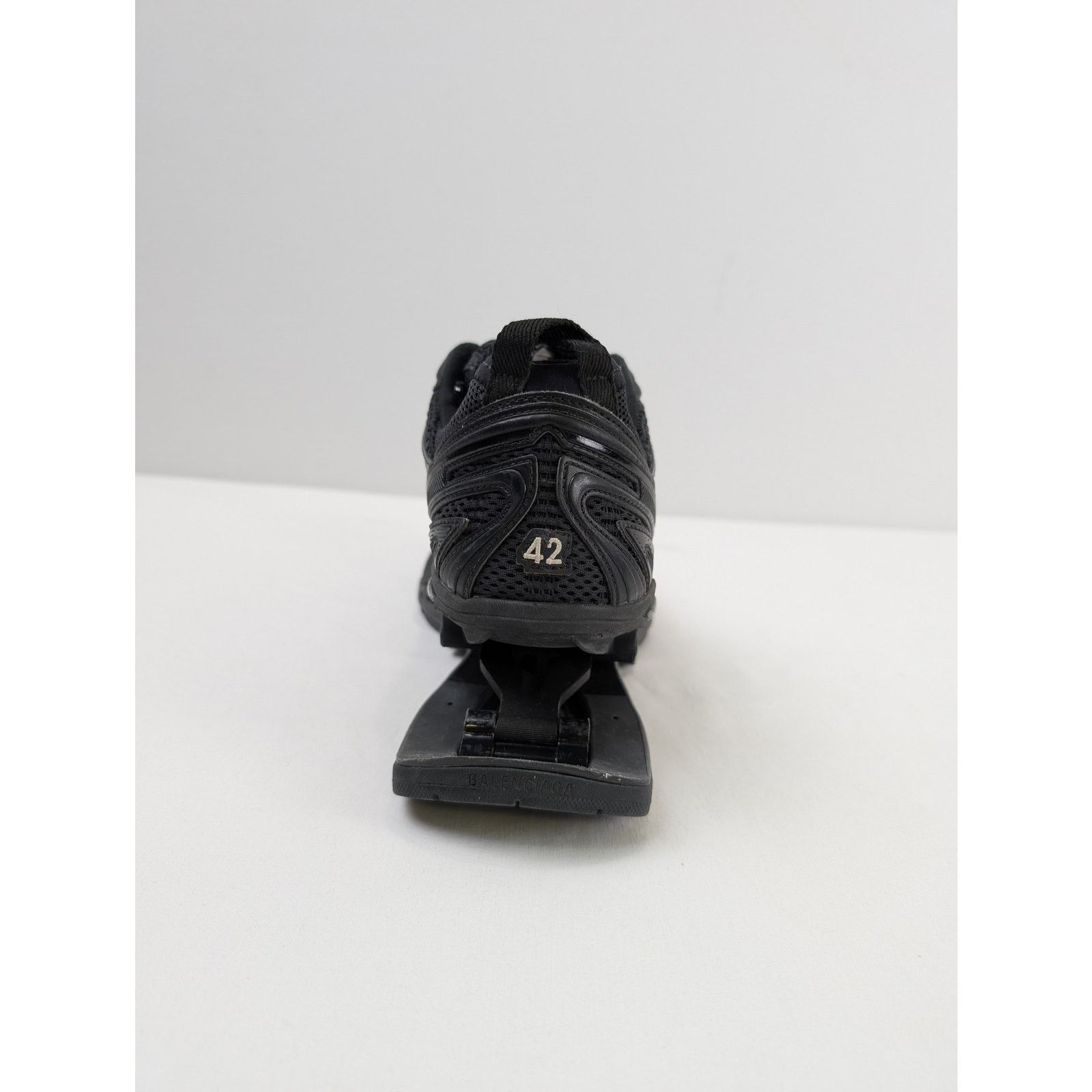 Balenciaga o1rshd1 Mesh Rubber Single X-Pander Sneakers in Black Size US 9 / EU 42 - 15 Thumbnail