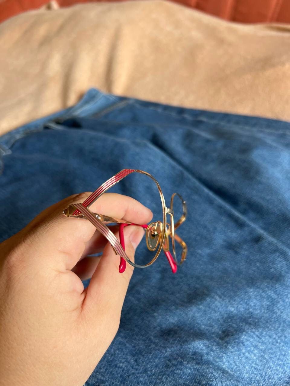 Dior × Vintage Vintage Christian Dior '80s Eyeglasses Frame Made In Austria Size ONE SIZE - 4 Thumbnail