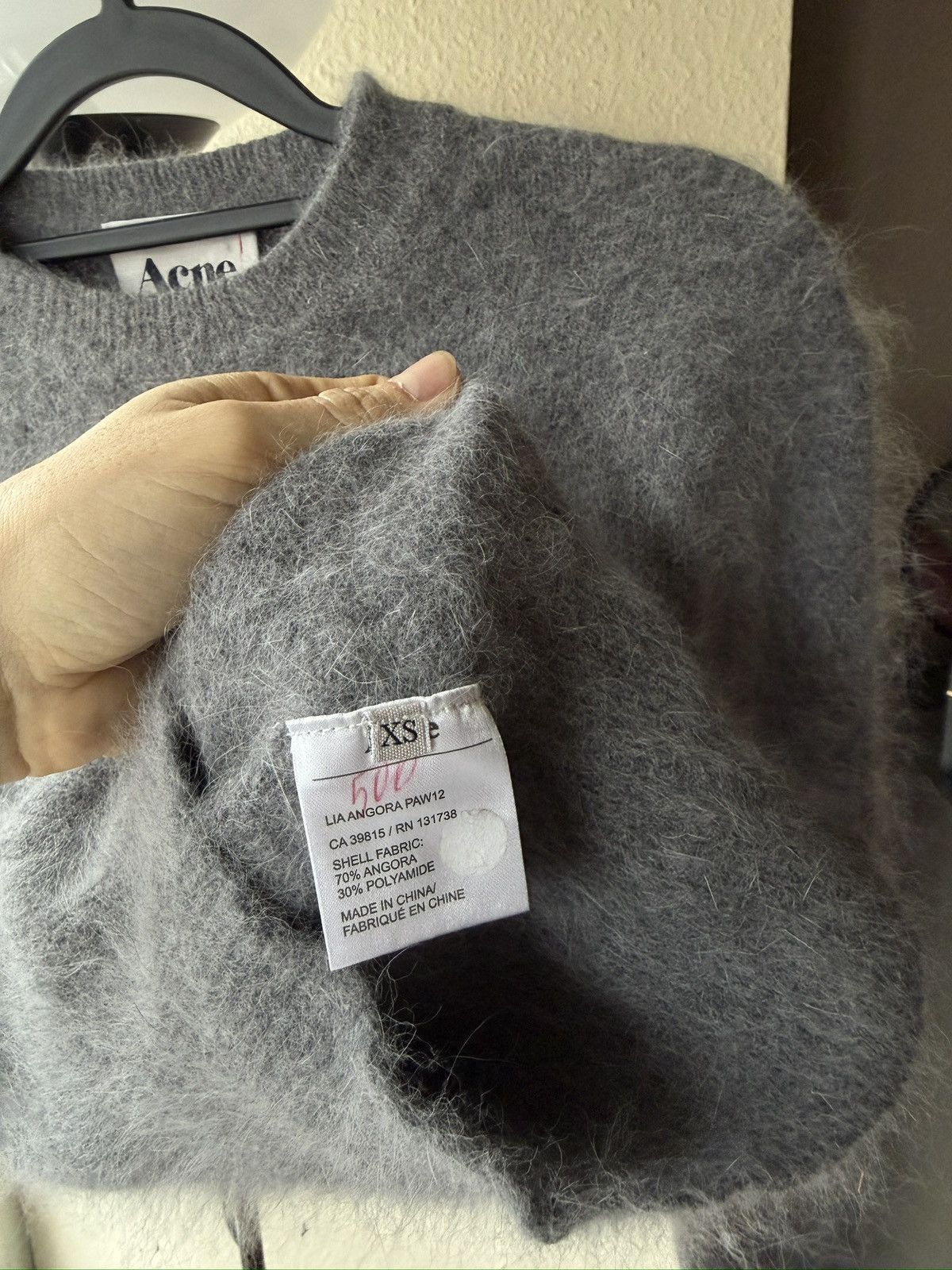 Acne Studios Acne studios angora sweater Size XS / US 0-2 / IT 36-38 - 3 Thumbnail