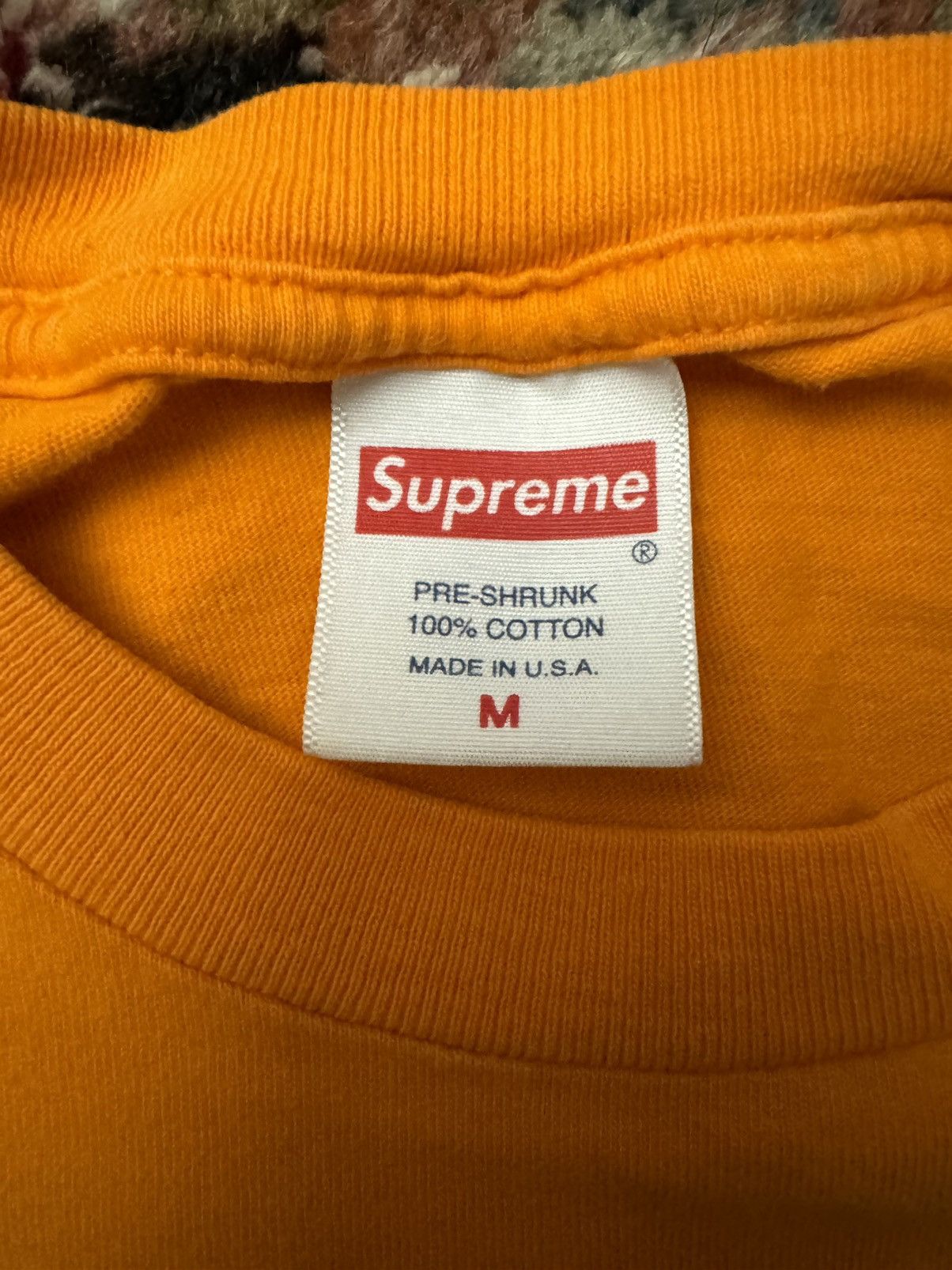 Supreme RARE- Orange Supreme Balloon Tee (Medium) Size US M / EU 48-50 / 2 - 2 Thumbnail