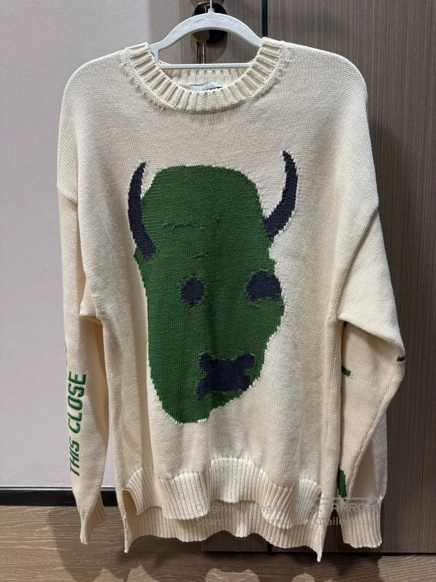 Dior DIOR x Travis Scott Abstract Wool Sweater. Size US S / EU 44-46 / 1 - 3 Thumbnail