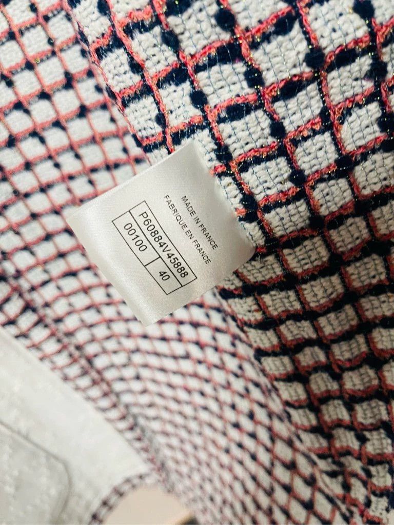 Chanel Chanel Spring and summer preview white tannin jacket 2504-N Size S / US 4 / IT 40 - 3 Thumbnail