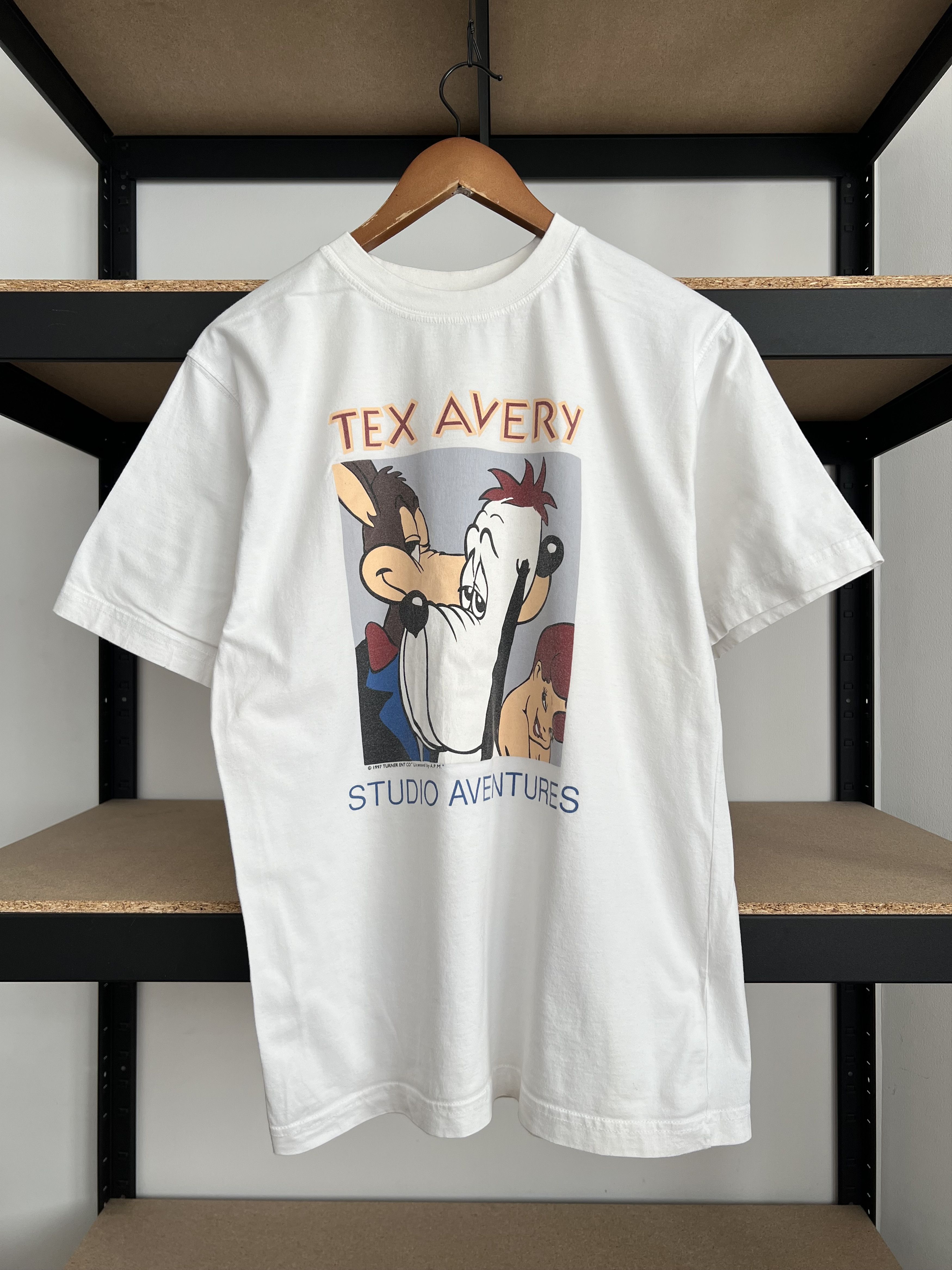 Cartoon Network Vintage 1997 Droopy Dog Studio Aventures Tex Avery T-shirt Size US M / EU 48-50 / 2 - 1 Thumbnail