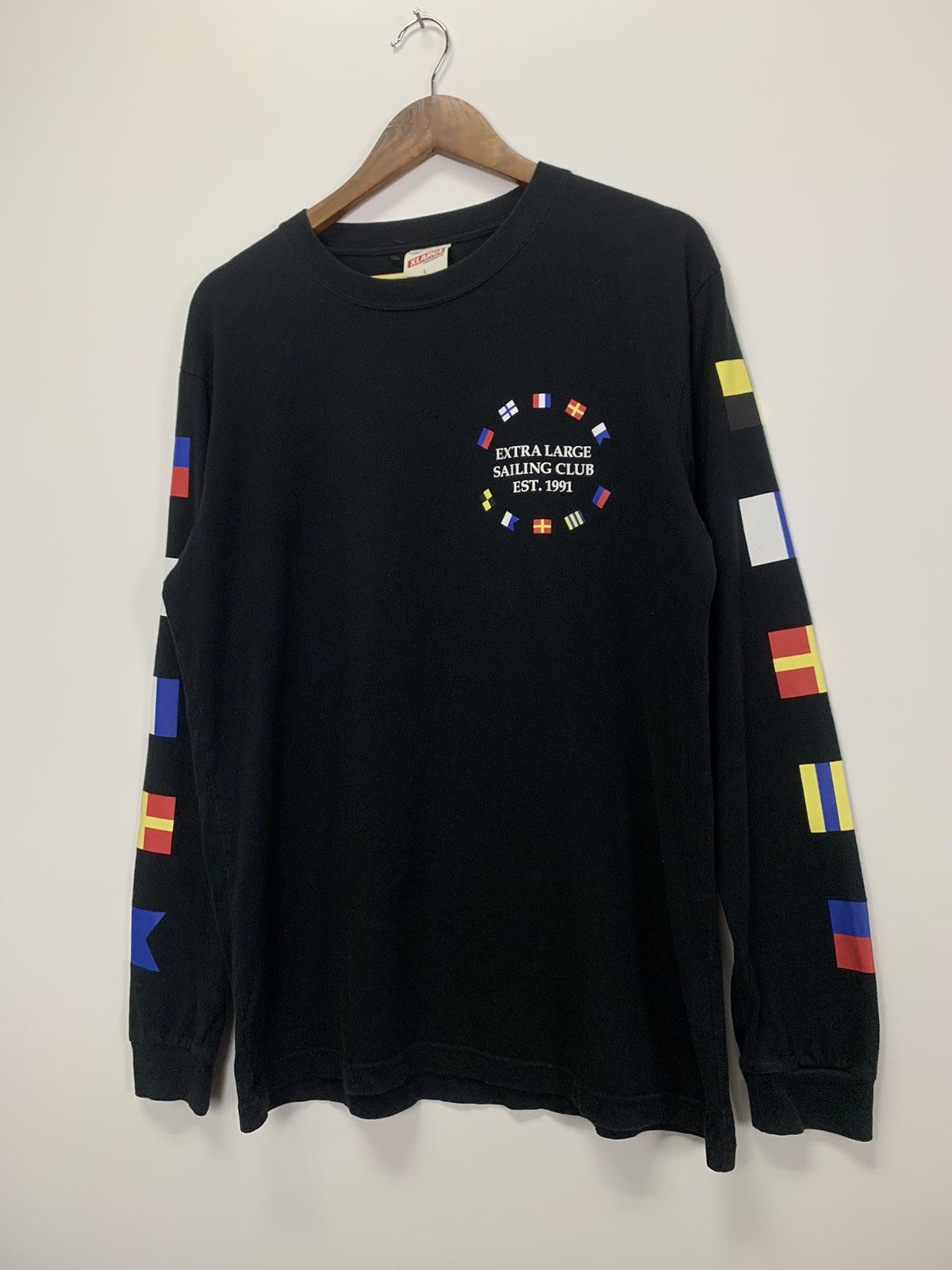 Vintage × Xlarge Xlarge flag country logo shirt Size US L / EU 52-54 / 3 - 5 Thumbnail