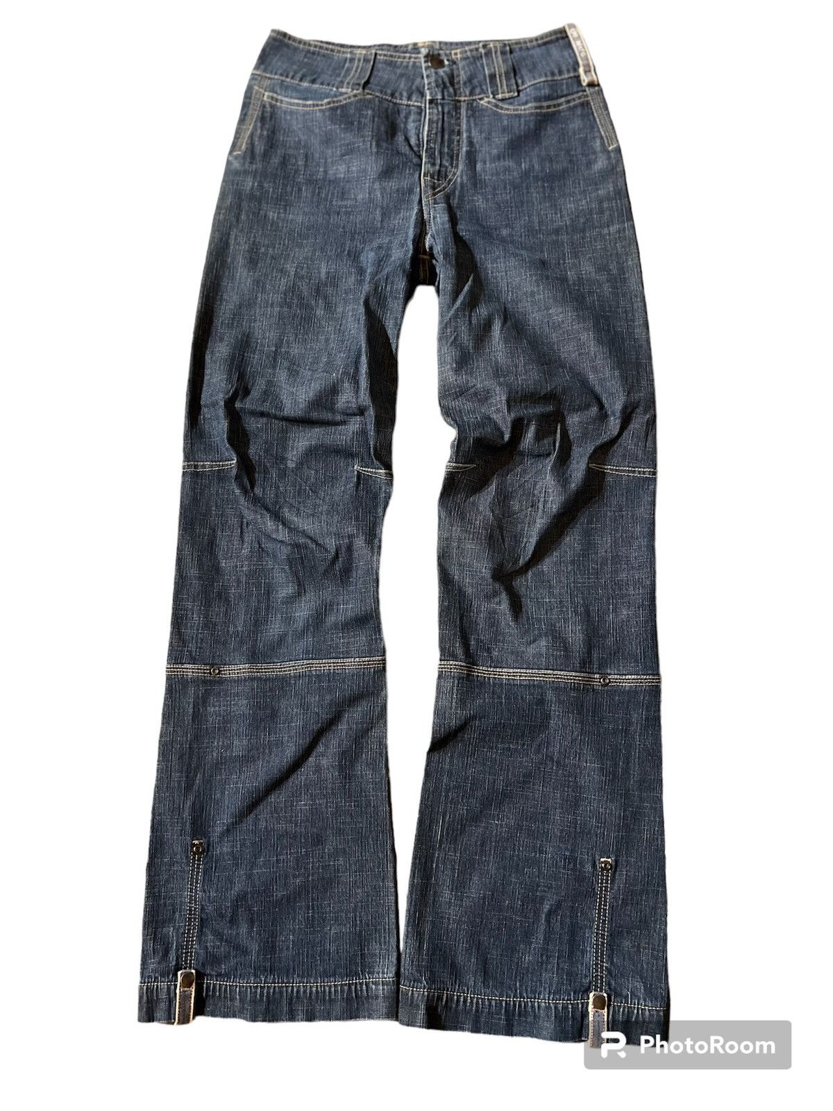 Jupe Longue En Jean Streetwear Marithé Et François Girbaud - Taille 36 - Occasion Très Bon état