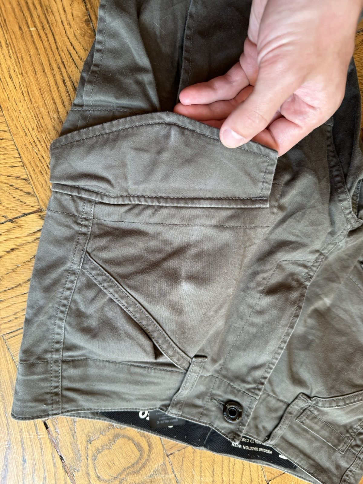 G-Star G Star Raw Cargo Pants Size US 30 / EU 46 - 3 Thumbnail