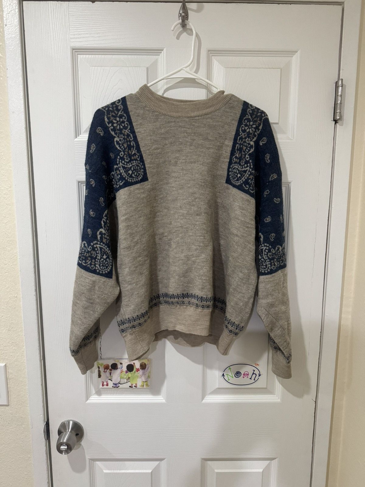 Kapital Wool Bandana Crewneck Size US L / EU 52-54 / 3 - 1 Thumbnail