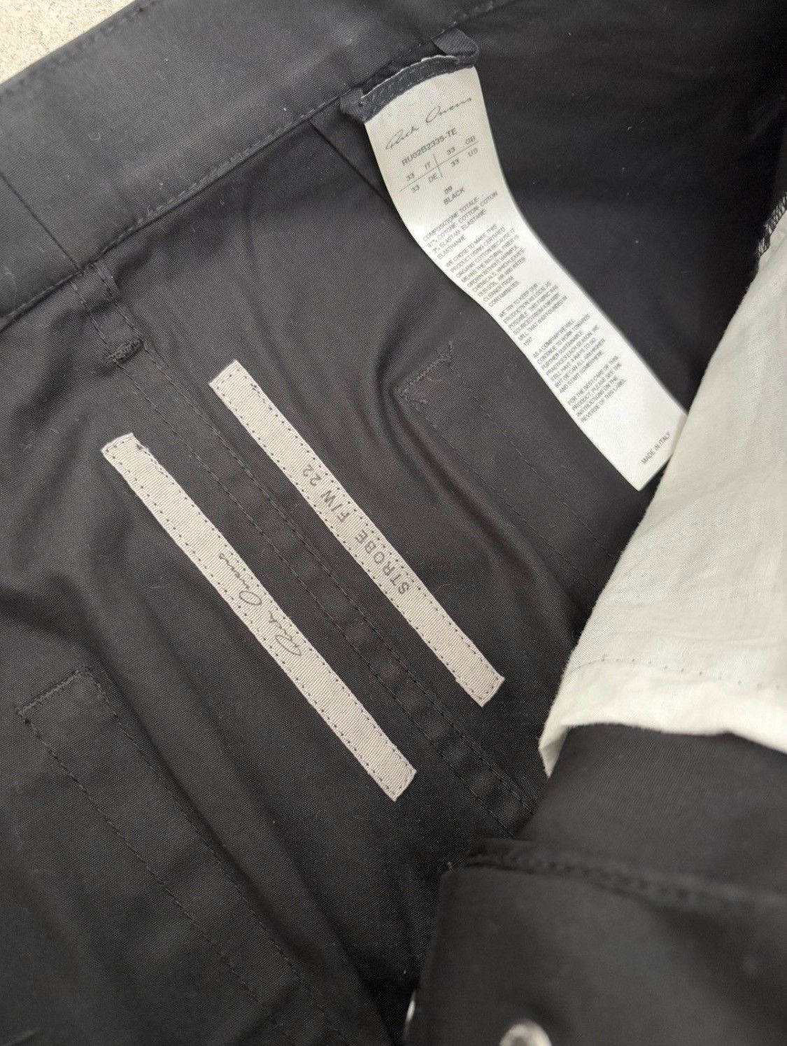 Rick Owens Bolan Bootcut Pants Size US 32 / EU 48 - 7 Thumbnail