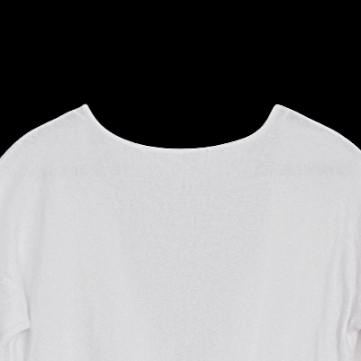 NBDN Nobrandedon Soft Surroundings White Top | Size L Size L / US 10 / IT 46 - 4 Thumbnail