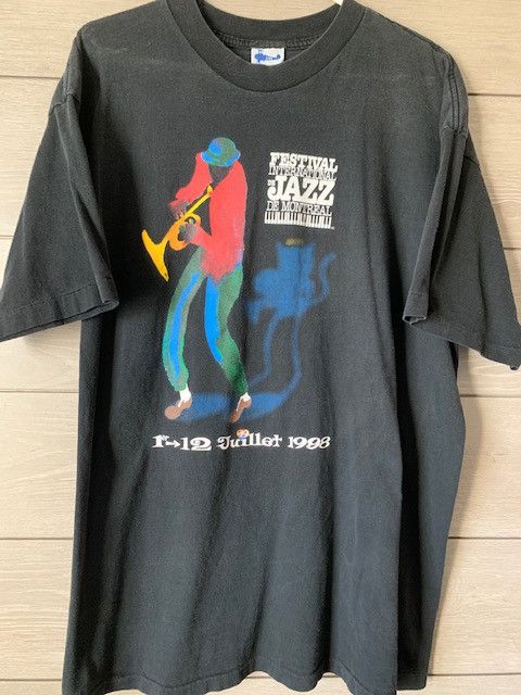 Vintage 1998 International Jazz Festival T-Shirt Size US XL / EU 56 / 4 - 2 Thumbnail