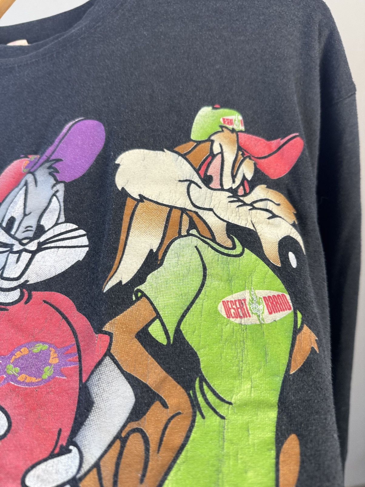 Vintage × Warner Bros 1995 Looney Tunes basketball vintage graphic tee Size US M / EU 48-50 / 2 - 9 Thumbnail
