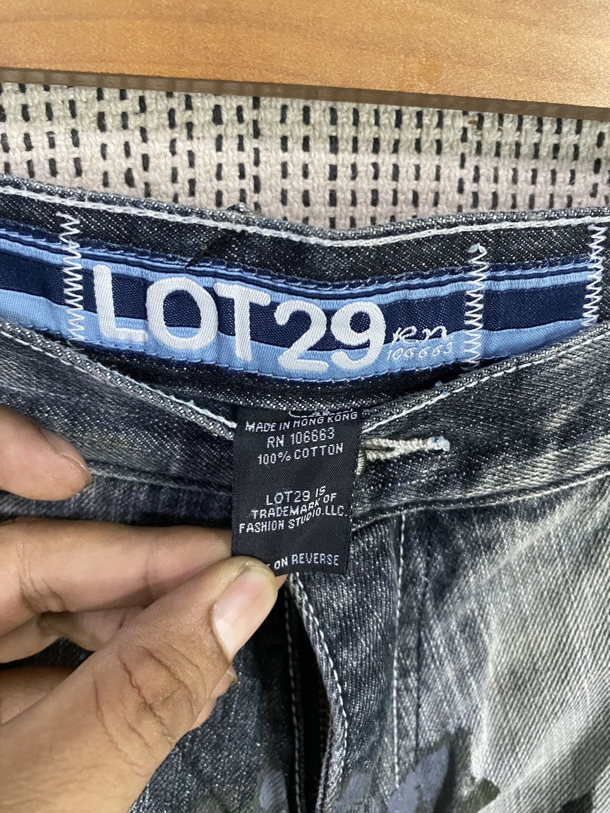 Cartoon Network Vintage LOT29 x looney tunes denim hand printed baggy style Size US 34 / EU 50 - 12 Thumbnail