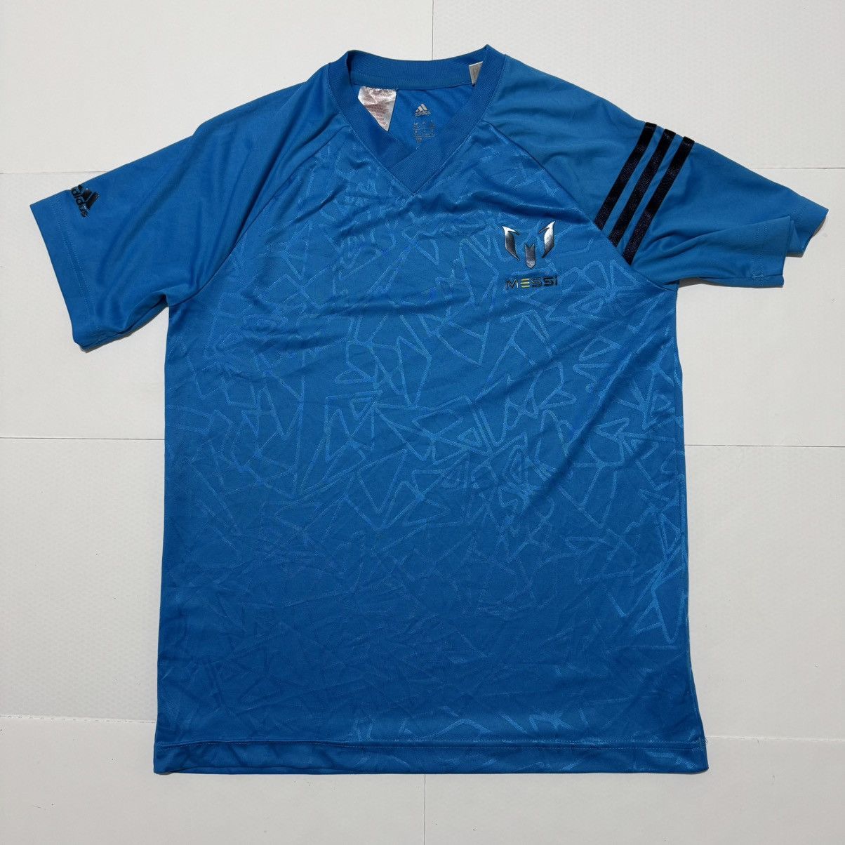 Adidas Adidas Lionel Messi Blue Football Soccer Jersey Shirt Young Size US S / EU 44-46 / 1 - 1 Thumbnail