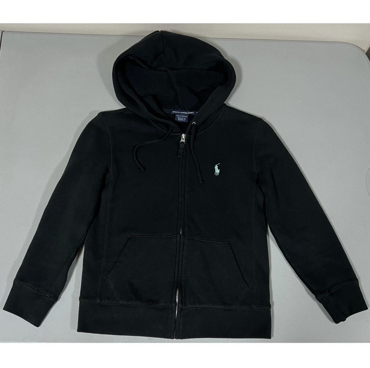 Ralph Lauren Ralph Lauren Black Zipper Sweater Sweatshirt Hoodie Size S 🩵 Size US S / EU 44-46 / 1 - 3 Thumbnail