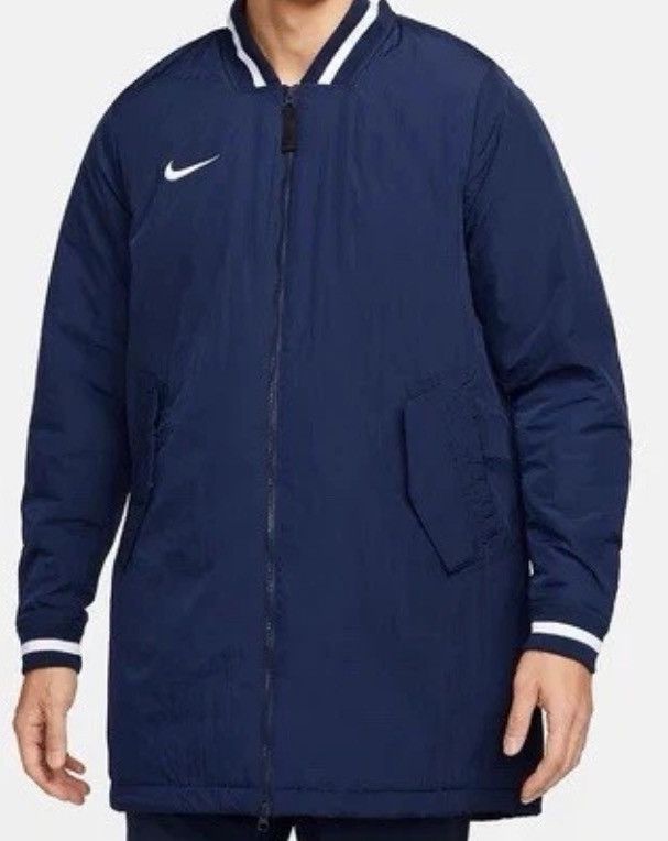 Nike Nike Full Zip Dugout Jacket Size US L / EU 52-54 / 3 - 1 Thumbnail
