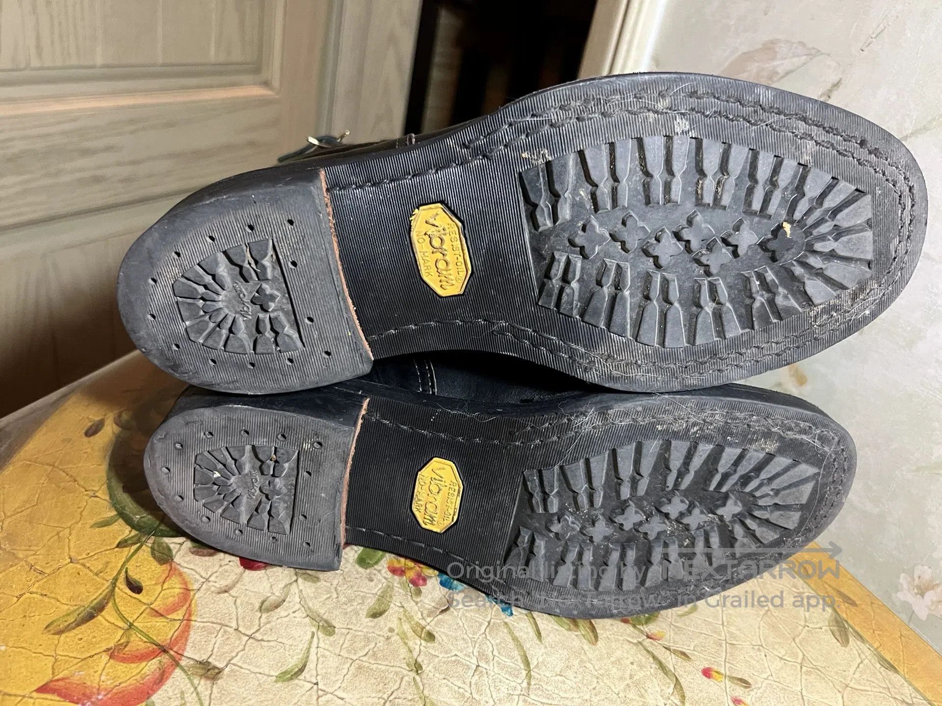 WESCO Wesco Cycle Boss Black Leather Boots. Size US 9 / EU 42 - 6 Thumbnail