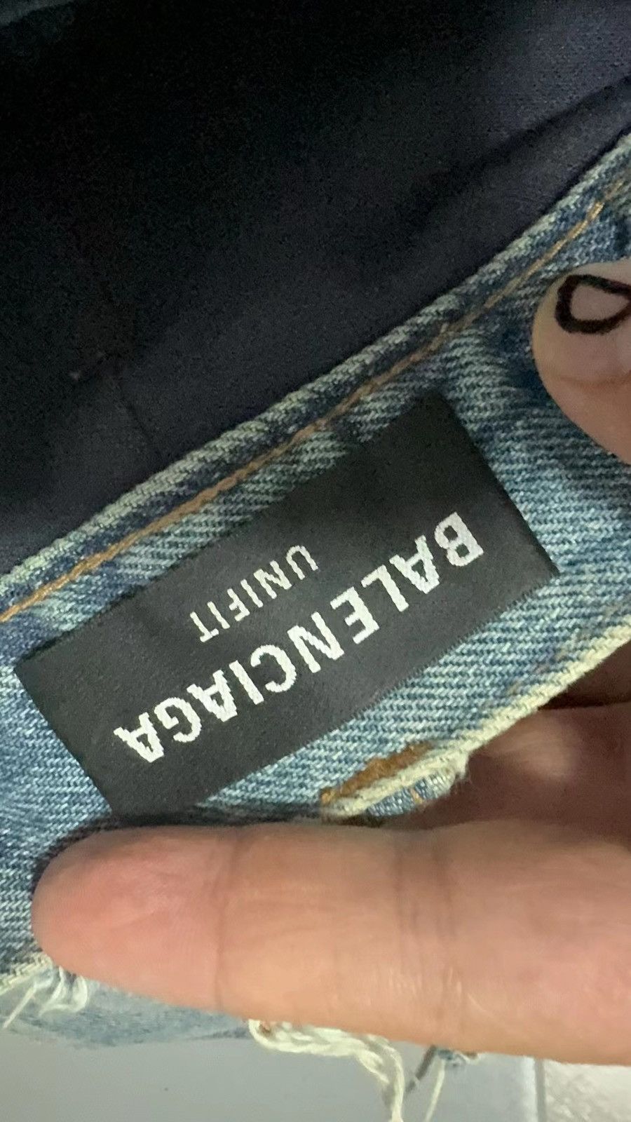 Balenciaga Balenciaga Destroyed Afterworld Denim Sz. XS Size US 30 / EU 46 - 6 Thumbnail
