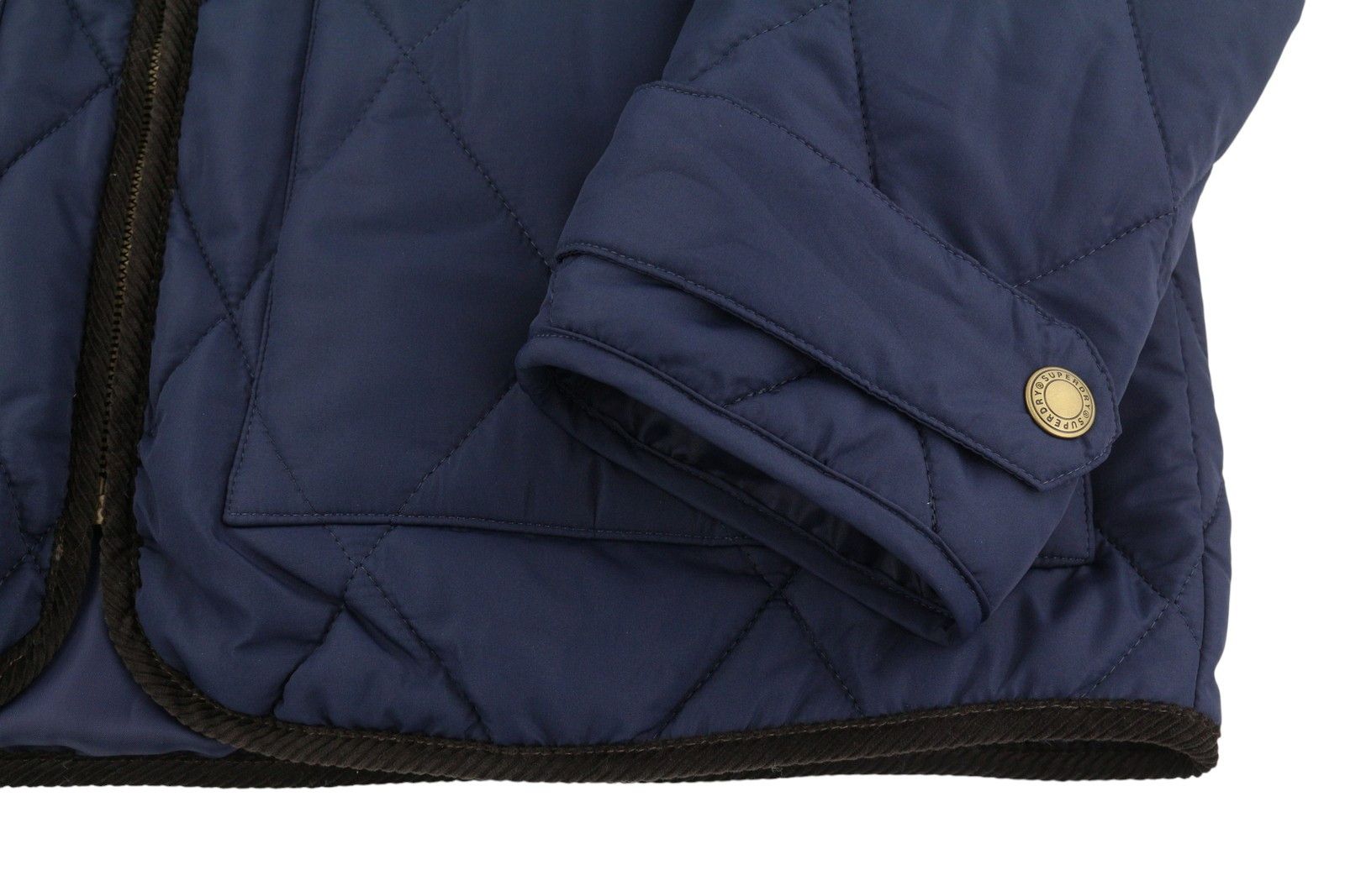 Superdry Estate Liner M Blue High Neck Padded 87144 Size US M / EU 48-50 / 2 - 7 Thumbnail