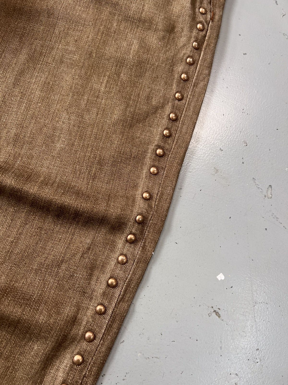 Vintage Crazy vintage cezer studs strips denim pant Size US 32 / EU 48 - 4 Thumbnail