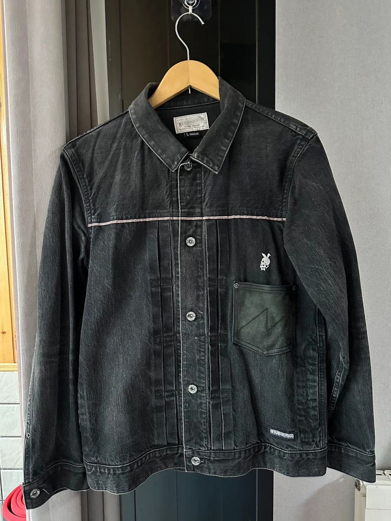 Neighborhood HEIGHBORHOOD Hong Kong Limited Denim Jacket - dmc Size US L / EU 52-54 / 3 - 1 Thumbnail
