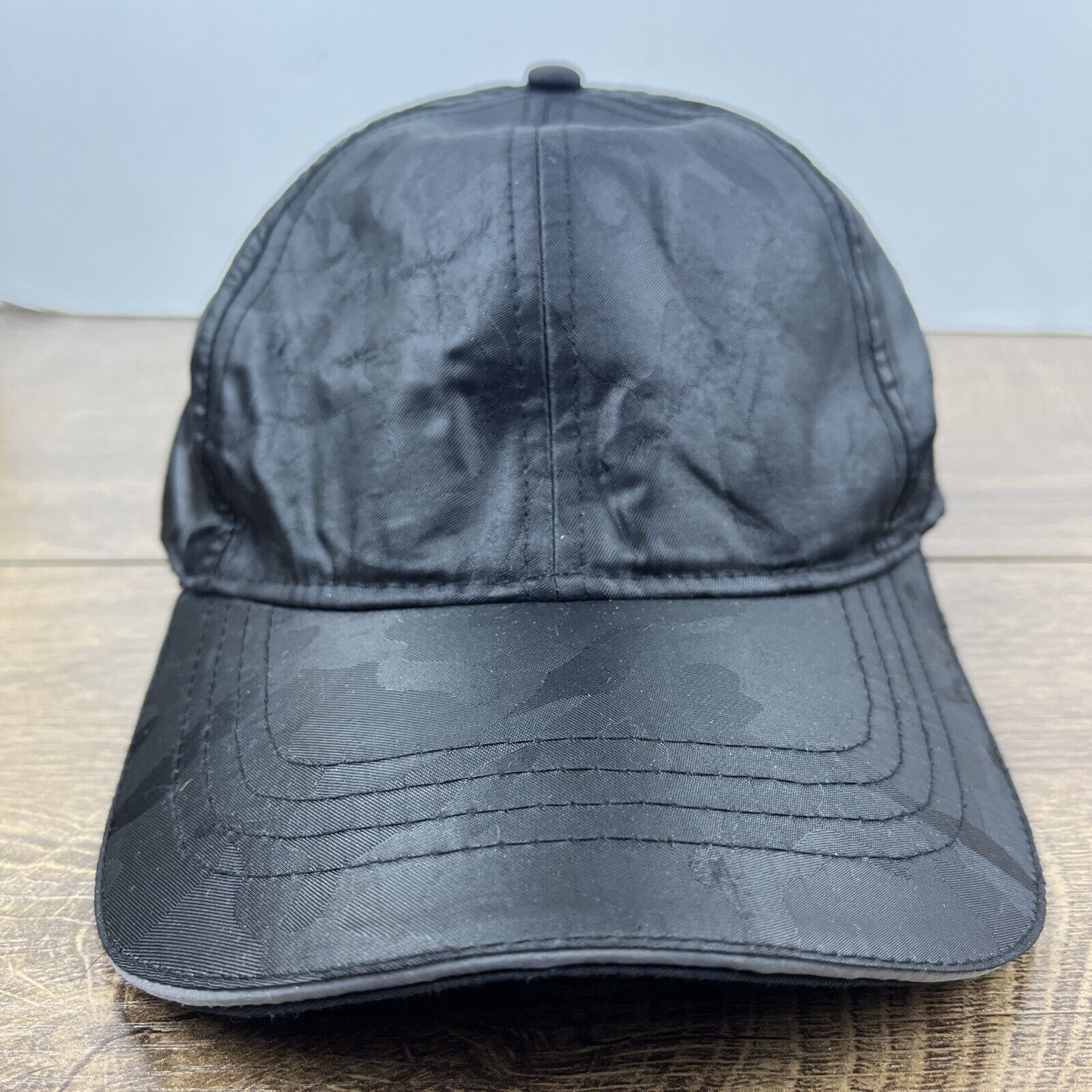 Other Camo Black Baseball Hat Black Hat Adjustable Adult Size Hat Size ONE SIZE - 4 Thumbnail