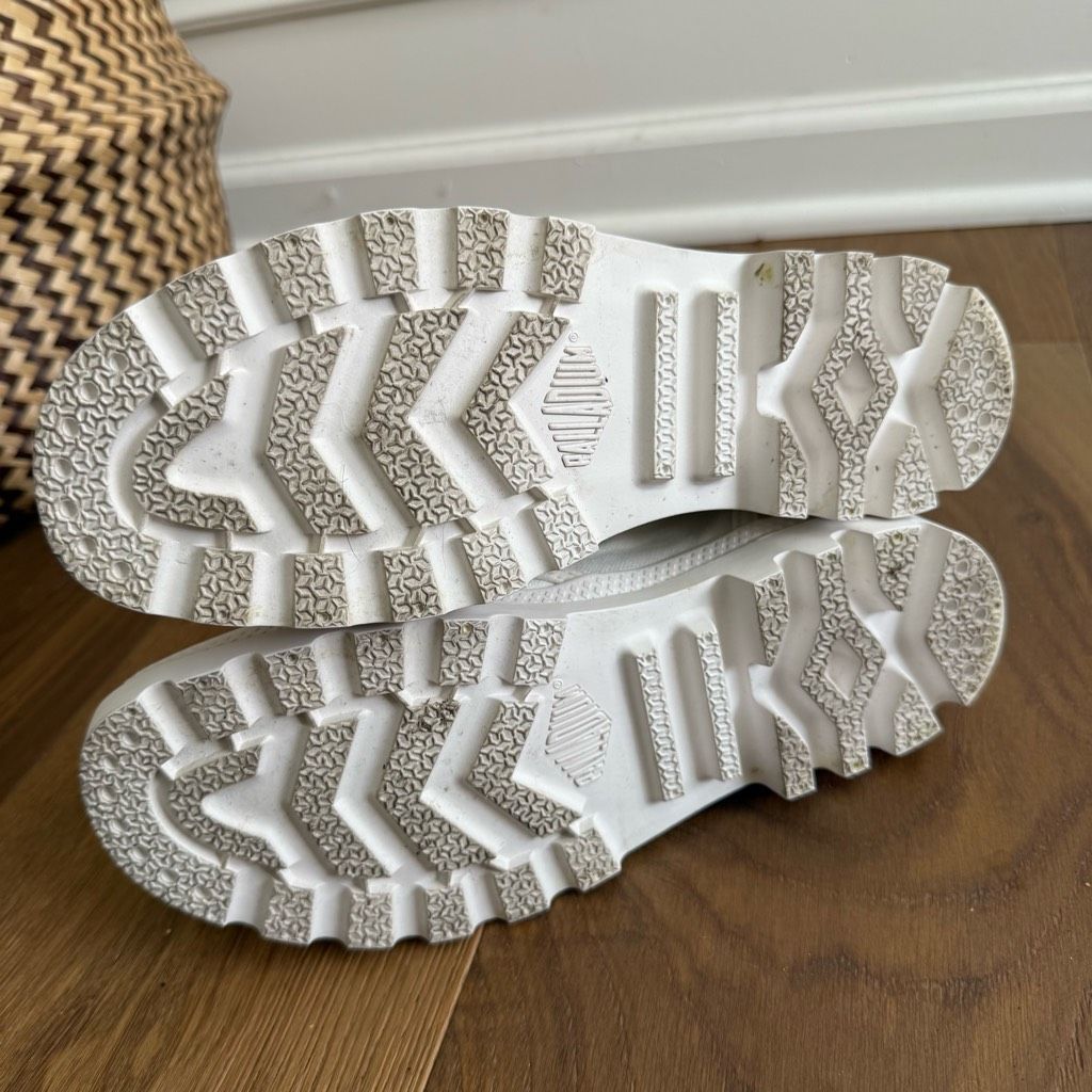 Palladium Palladium Pampa Hi Star White Chunky Lug Sole ahi Top Sneake Size US 7 / IT 37 - 8 Thumbnail