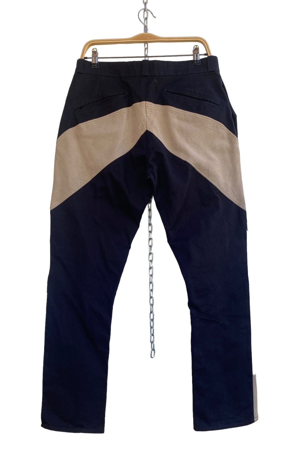 Yoshio Kubo Vintage Yoshio Kubo Reconstructed Pantss Two Fabric Size US 32 / EU 48 - 2 Thumbnail