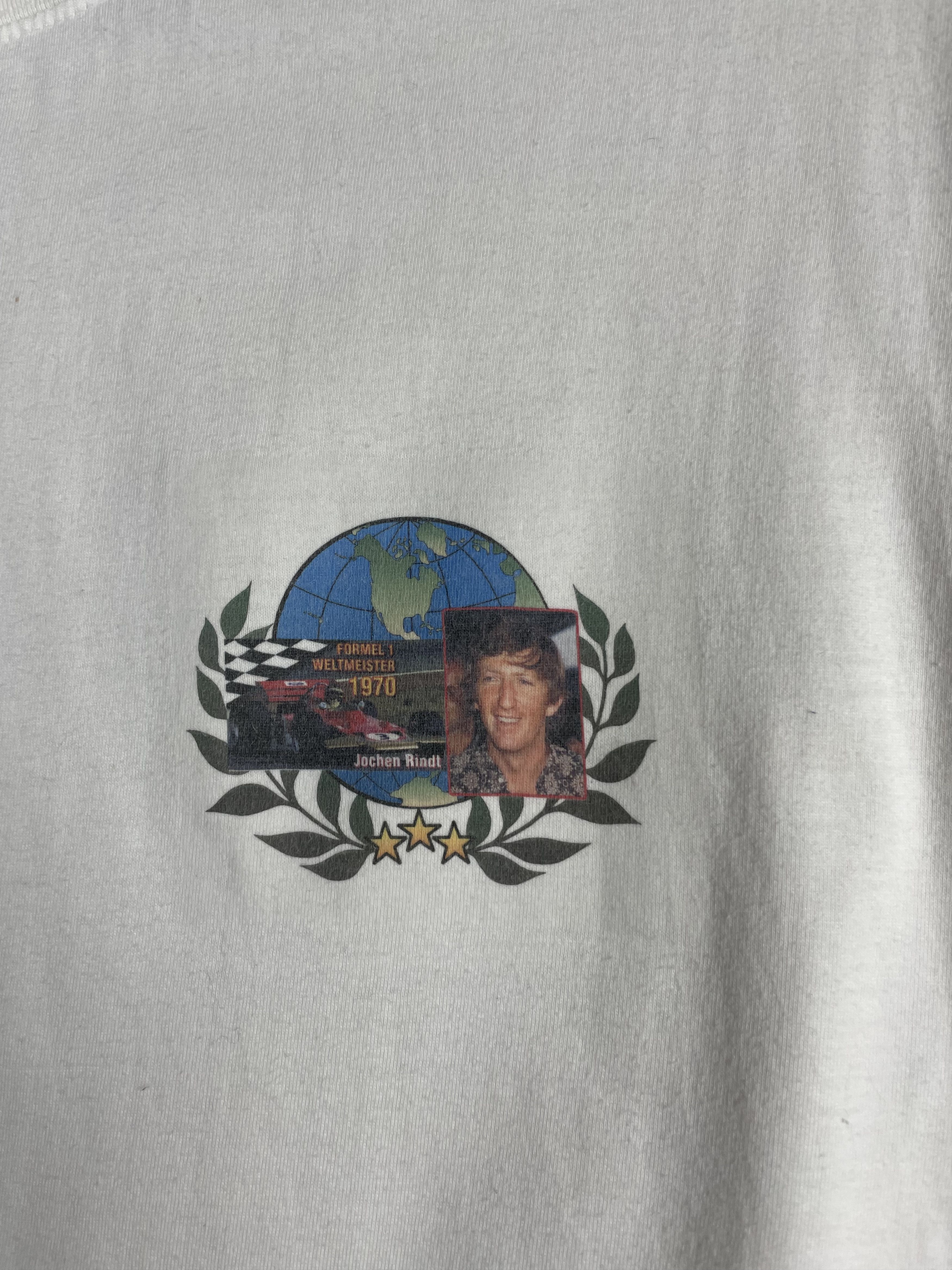 Formula 1 Vintage Jochen F1 White Tee Size US XXL / EU 58 / 5 - 5 Thumbnail