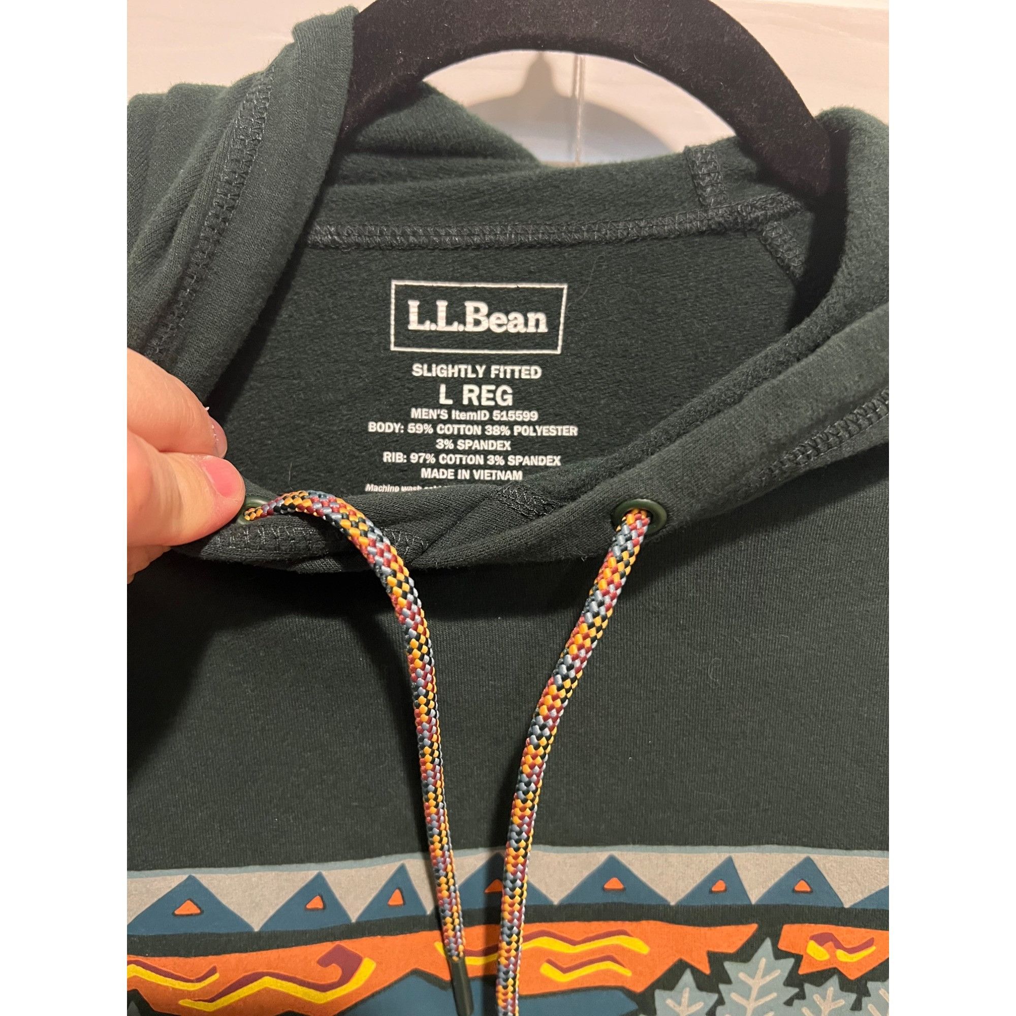 L.L. Bean LL Bean Fleece Hoodie - Size L Size US L / EU 52-54 / 3 - 2 Thumbnail