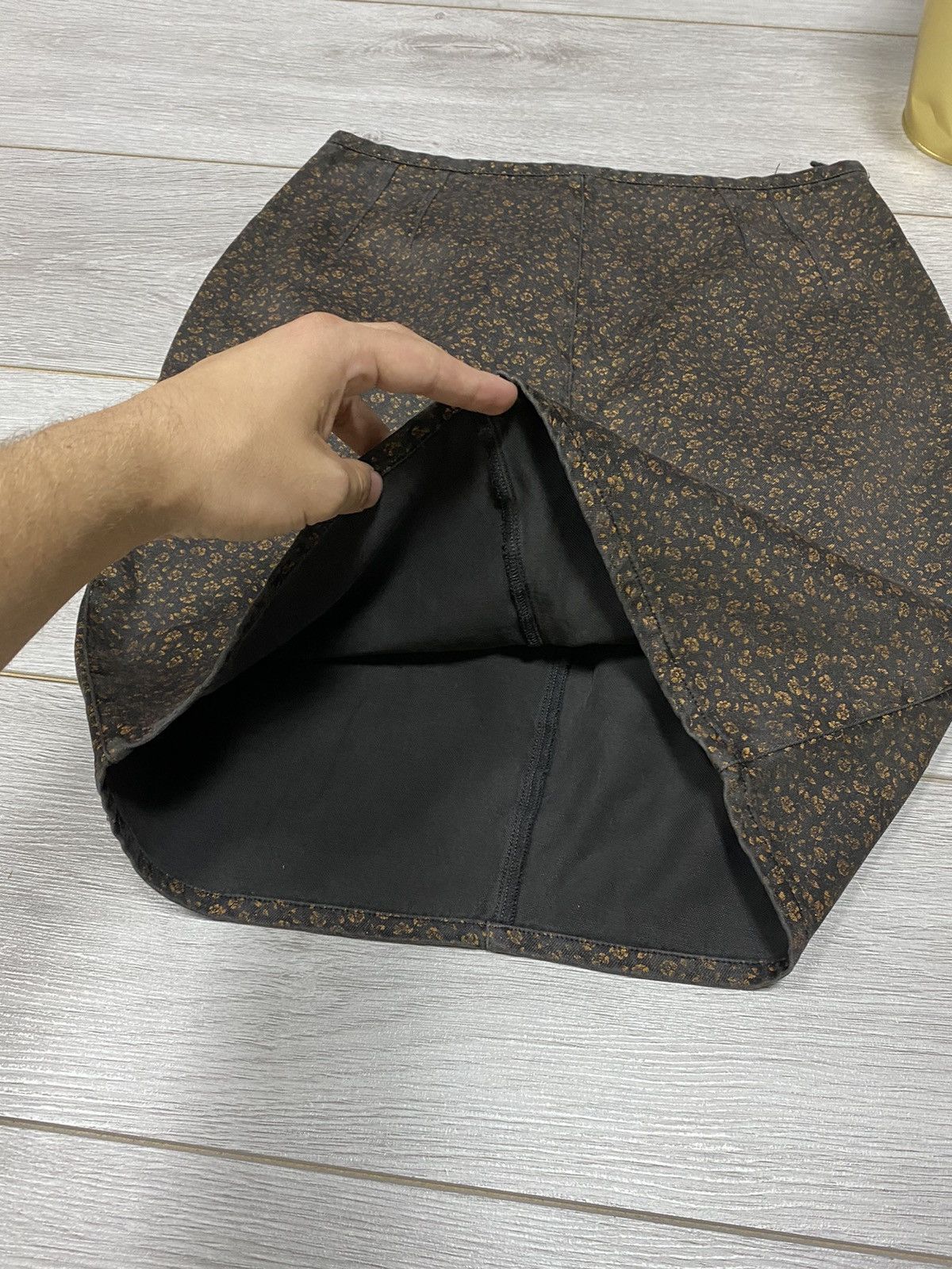 Vintage Jean Paul Gaultier “Junior” leopard flowers skirt Size 30" / US 8 / IT 44 - 8 Thumbnail