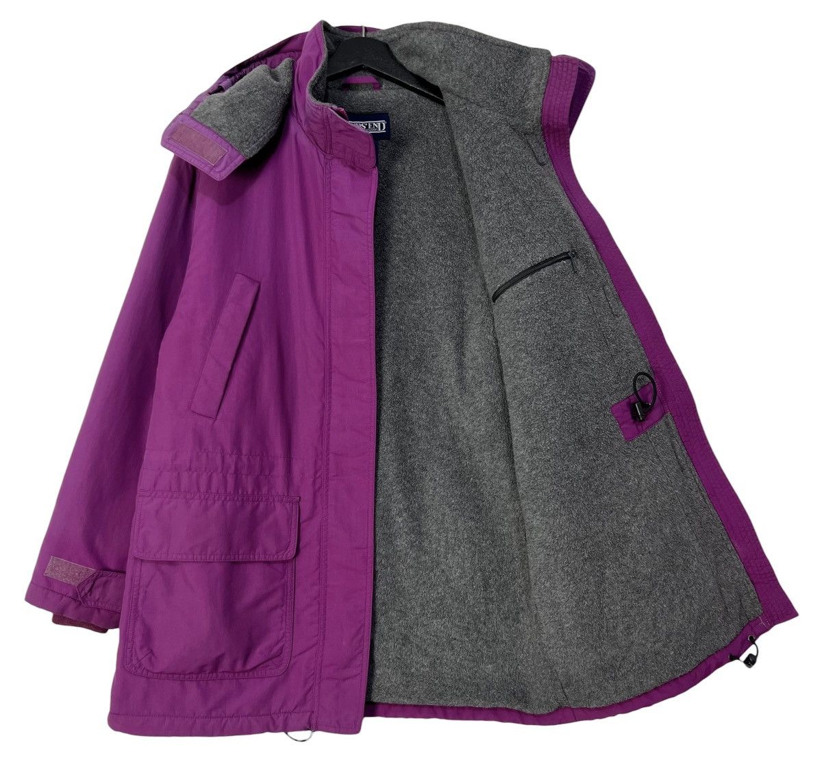 Lands' End Vintage Lands End Polartec Fleece Lined Hooded Parka Jacket Size M / US 6-8 / IT 42-44 - 3 Thumbnail