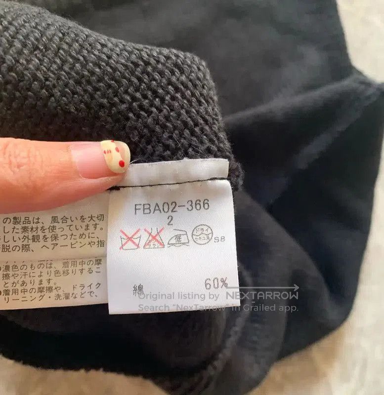 Burberry Burberry Black Cotton Blend Women's Knit Sweater. Size M / US 6-8 / IT 42-44 - 9 Thumbnail