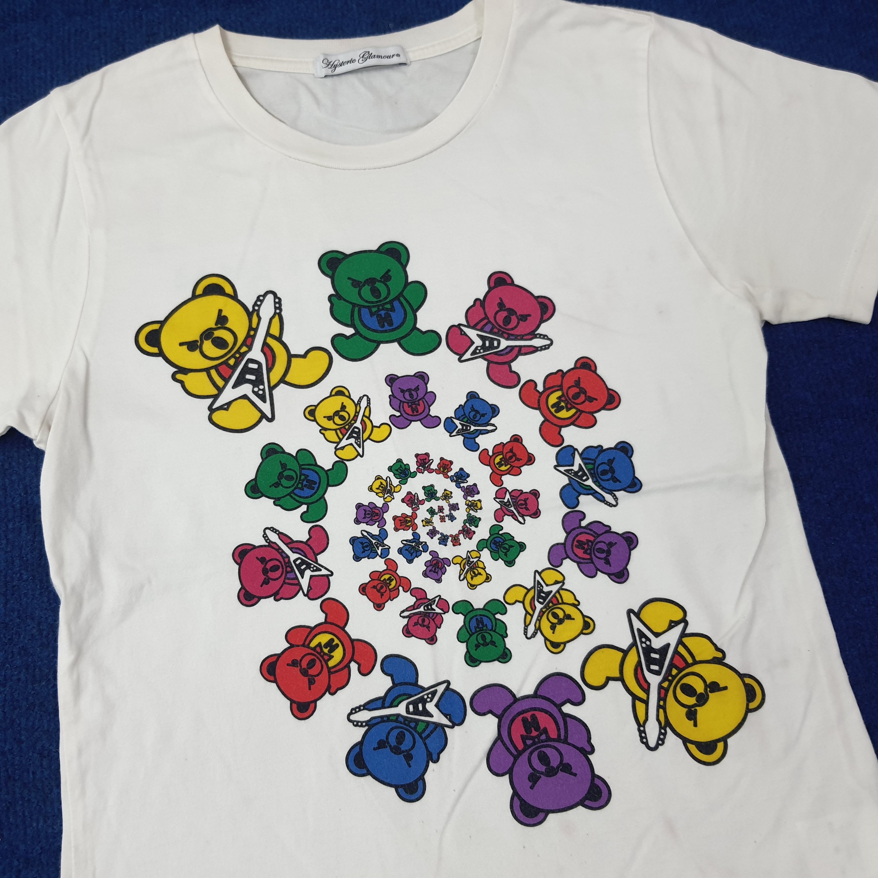 Hysteric Glamour Vintage Hysteric Glamour Bear Streetwear Tshirt C259N63 Size XS / US 0-2 / IT 36-38 - 2 Thumbnail
