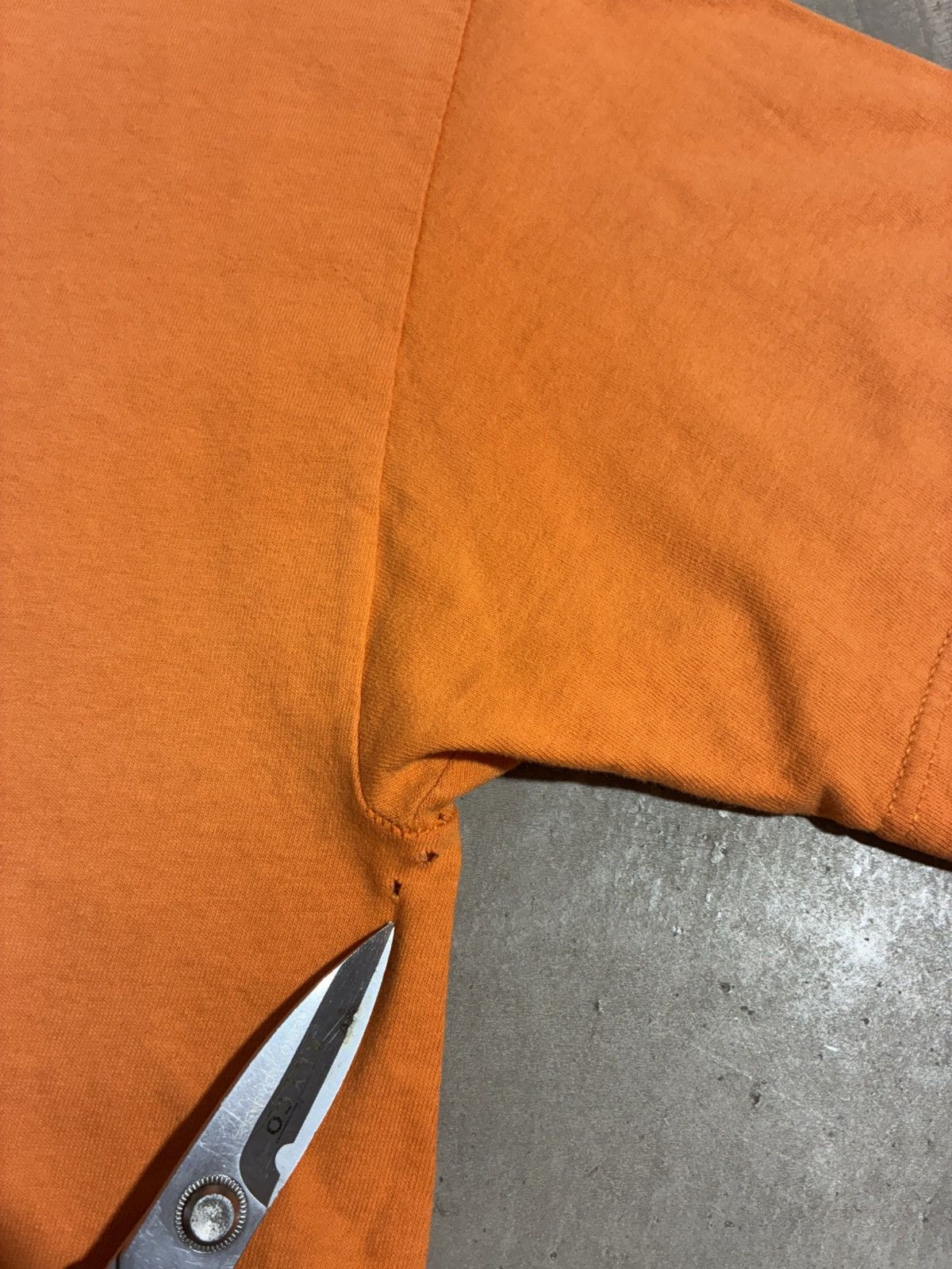 Blind Skateboards Vintage Blind Skateboards Ronnie Creager Orange T Shirt XL Size US XL / EU 56 / 4 - 10 Thumbnail