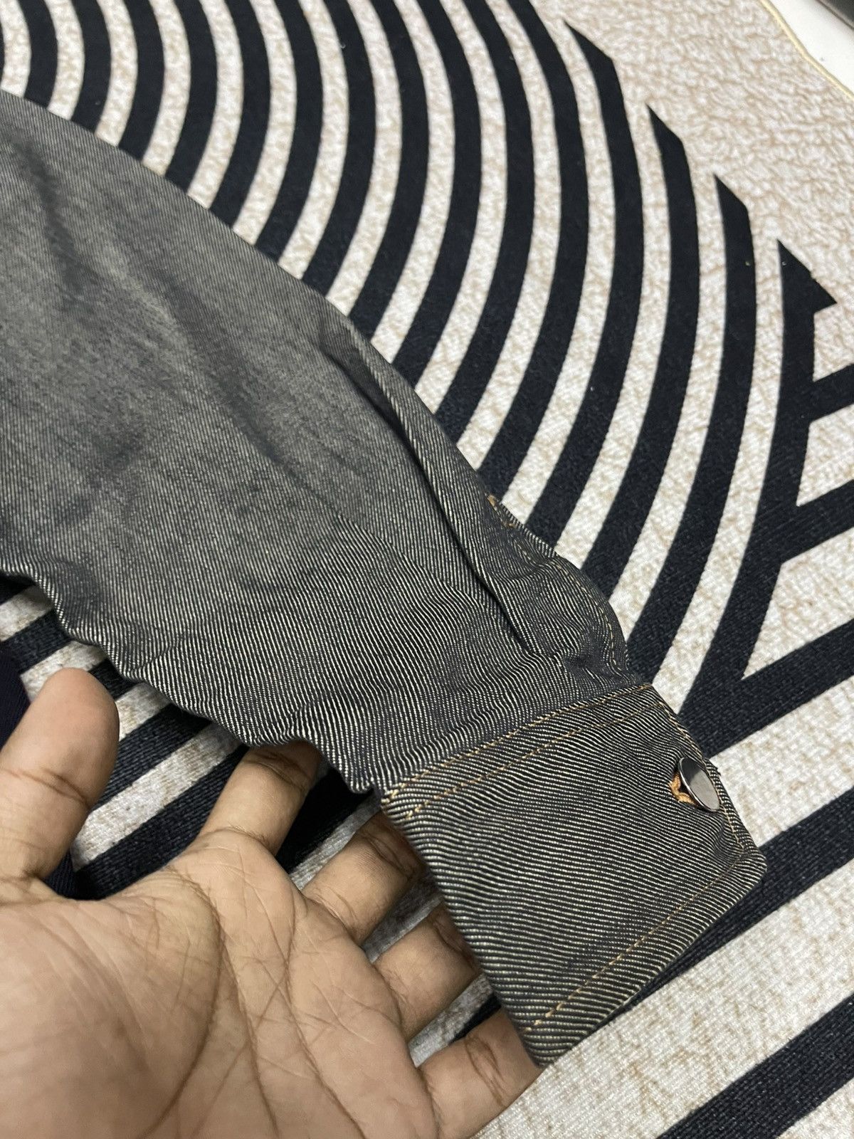 Comme des Garcons A/W 1999 COMME DES GARCONS TARTAN DENIM JACKET Size M / US 6-8 / IT 42-44 - 6 Thumbnail