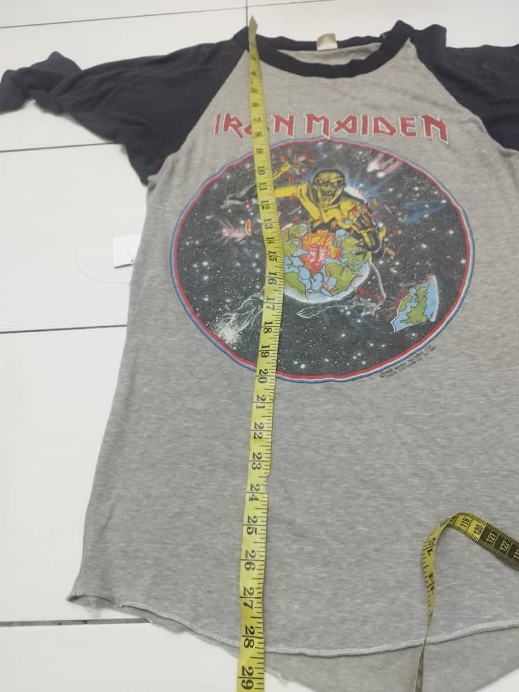 Iron Maiden × Vintage Vintage shirt iron maiden 3 quarter Size US M / EU 48-50 / 2 - 9 Thumbnail