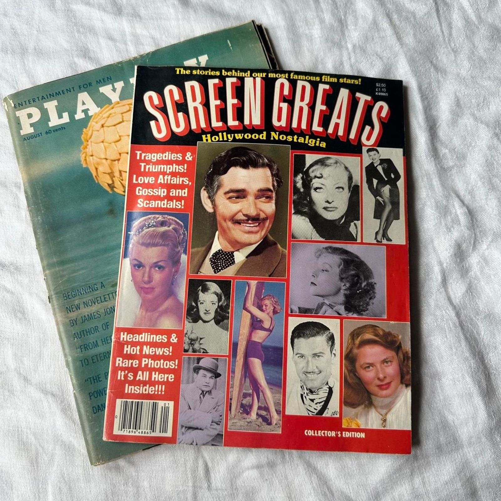 Playboy × Vintage Vintage 1960s Playboy Magazine Bundle Lot 90s Screen Greats Size ONE SIZE - 6 Thumbnail