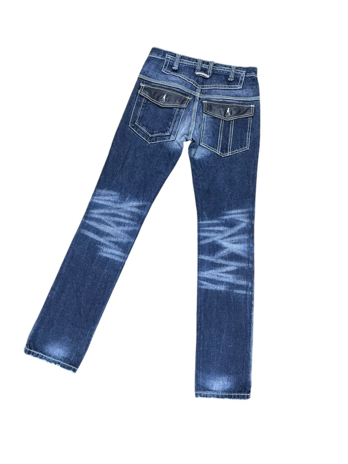 Le Grande Bleu (L.G.B.) Semantic Design Rockers Lowrise Jeans Size US 30 / EU 46 - 7 Thumbnail